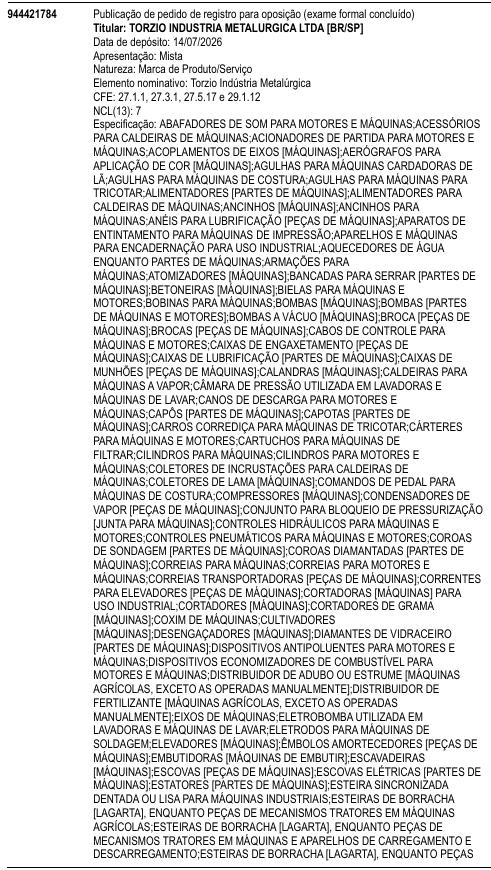 Torzio Indústria Metalúrgica