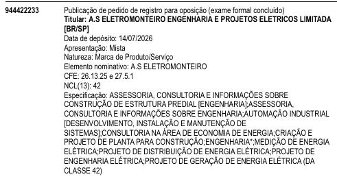 A.S ELETROMONTEIRO