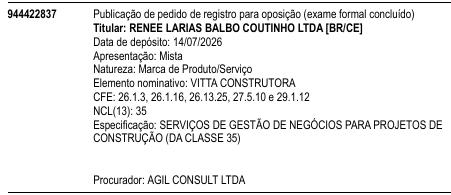 VITTA CONSTRUTORA