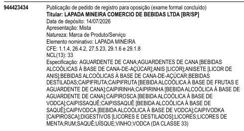 LAPADA MINEIRA