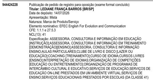 EFEC English For Evolution and Communication
