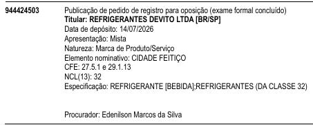 CIDADE FEITIÇO