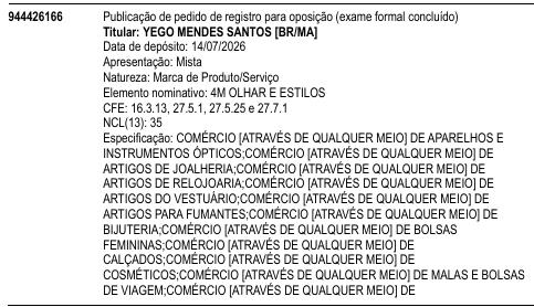 4M OLHAR E ESTILOS
