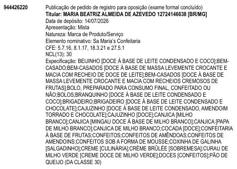 Sa Maria’s Confeitaria