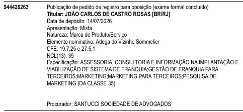 Adega do Vizinho Sommelier