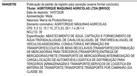 AGRITORQUE MÁQUINAS AGRÍCOLAS