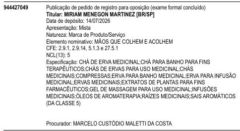 MÃOS QUE COLHEM E ACOLHEM