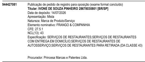 FRANGO & COMPANHIA
