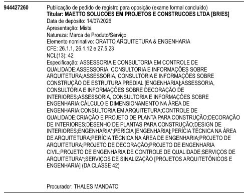 ORATTO ARQUITETURA & ENGENHARIA