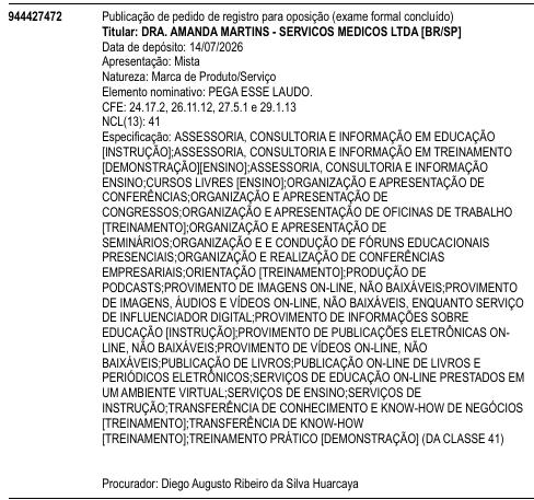 PEGA ESSE LAUDO.