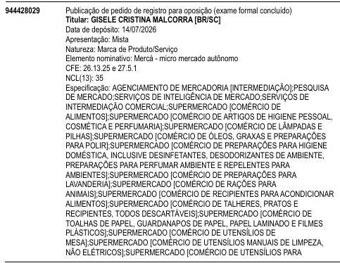 Mercá - micro mercado autônomo