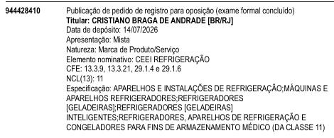 CEEI REFRIGERAÇÃO