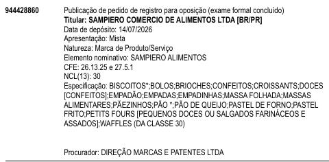 SAMPIERO ALIMENTOS