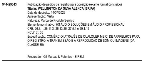 HS AUDIO SOLUÇÕES EM ÁUDIO PROFISSIONAL