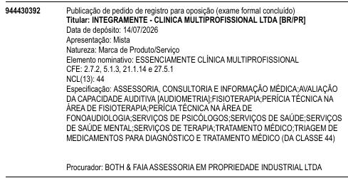 ESSENCIAMENTE CLÍNICA MULTIPROFISSIONAL