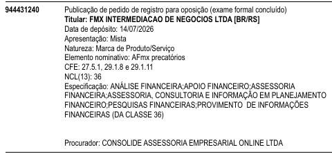AFmx precatórios