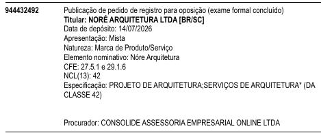 Nóre Arquitetura