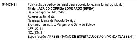 Maryanno, o Dono do Boteco