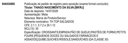TH TOP SALGADOS