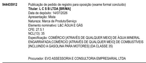 L&C ÁGUA E GÁS