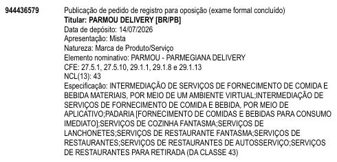 PARMOU - PARMEGIANA DELIVERY