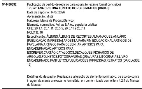 Folhas & Afeto papelaria criativa