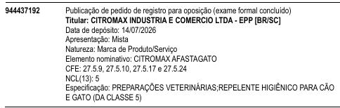 CITROMAX AFASTAGATO