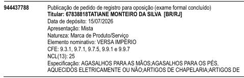 VERSA IMPÉRIO