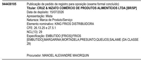 KING FRIOS DISTRIBUIDORA