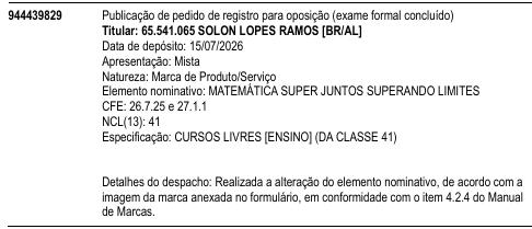 MATEMÁTICA SUPER JUNTOS SUPERANDO LIMITES