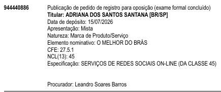O MELHOR DO BRÁS