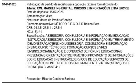 MÉTODO E.E.C.O.A.R Beleza Bost