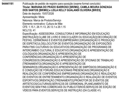 Cultura de Mãe