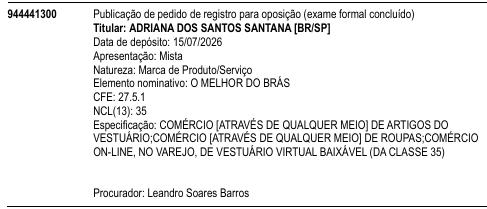 O MELHOR DO BRÁS