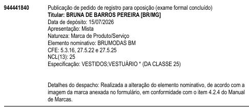 BRUMODAS BM