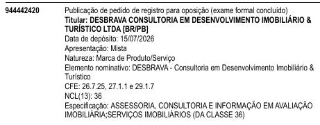 DESBRAVA - Consultoria em Desenvolvimento Imobiliário & Turístico