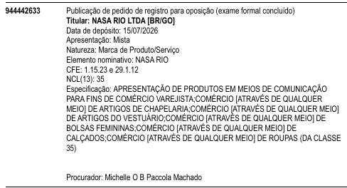NASA RIO