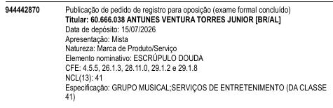 ESCRÚPULO DOUDA
