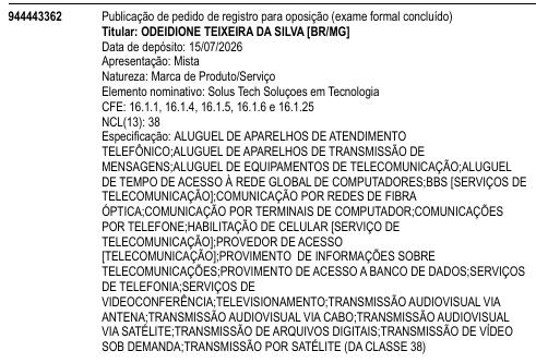 Solus Tech Soluçoes em Tecnologia