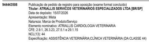ATRIALLIS CARDIOLOGIA VETERINARIA