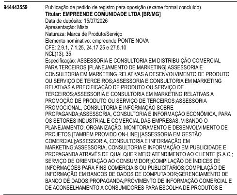 empreende PONTE NOVA