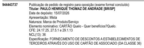 CARTÃO Quelo - Quer benefícios?Quelo.