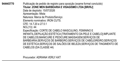 IRON CUTS.