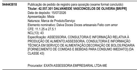 Dalva Doces Doces artesanais Feito com amor