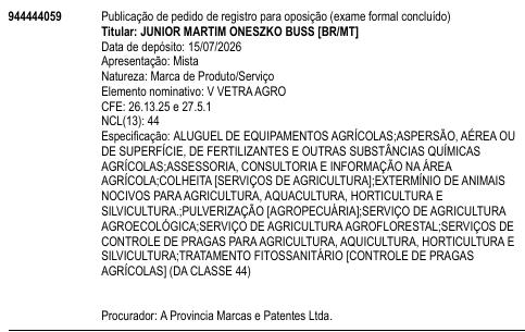 V VETRA AGRO