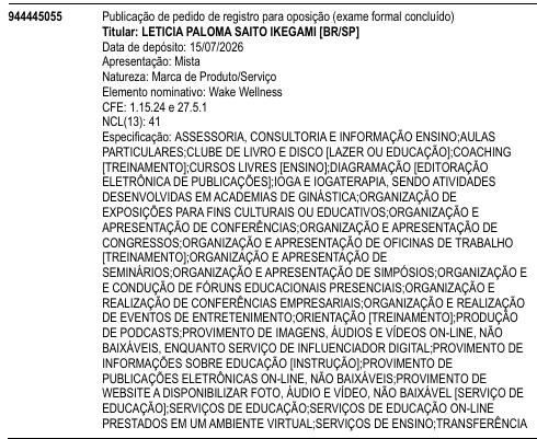 Wake Wellness