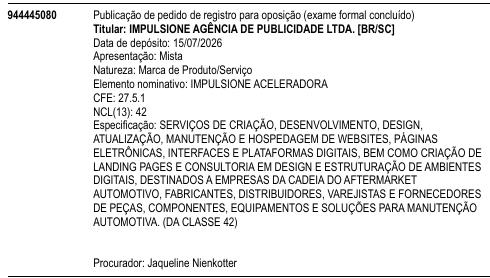 IMPULSIONE ACELERADORA