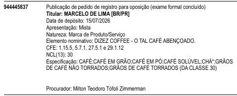 DIZEZ COFFEE - O TAL CAFÉ ABENÇOADO.