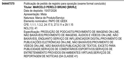 PAPO DE GEEK