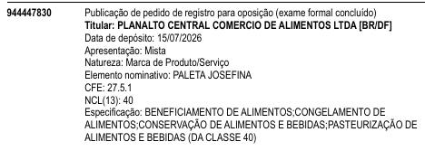 PALETA JOSEFINA